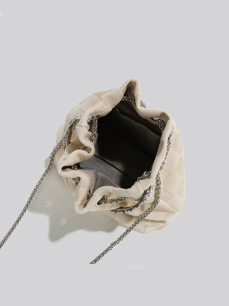 Checkered Handbag Crossbody Bag