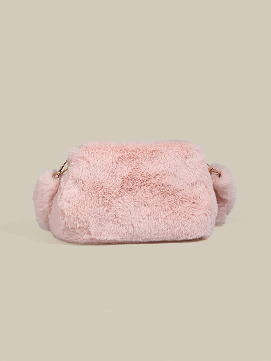Pearls Plush Bag