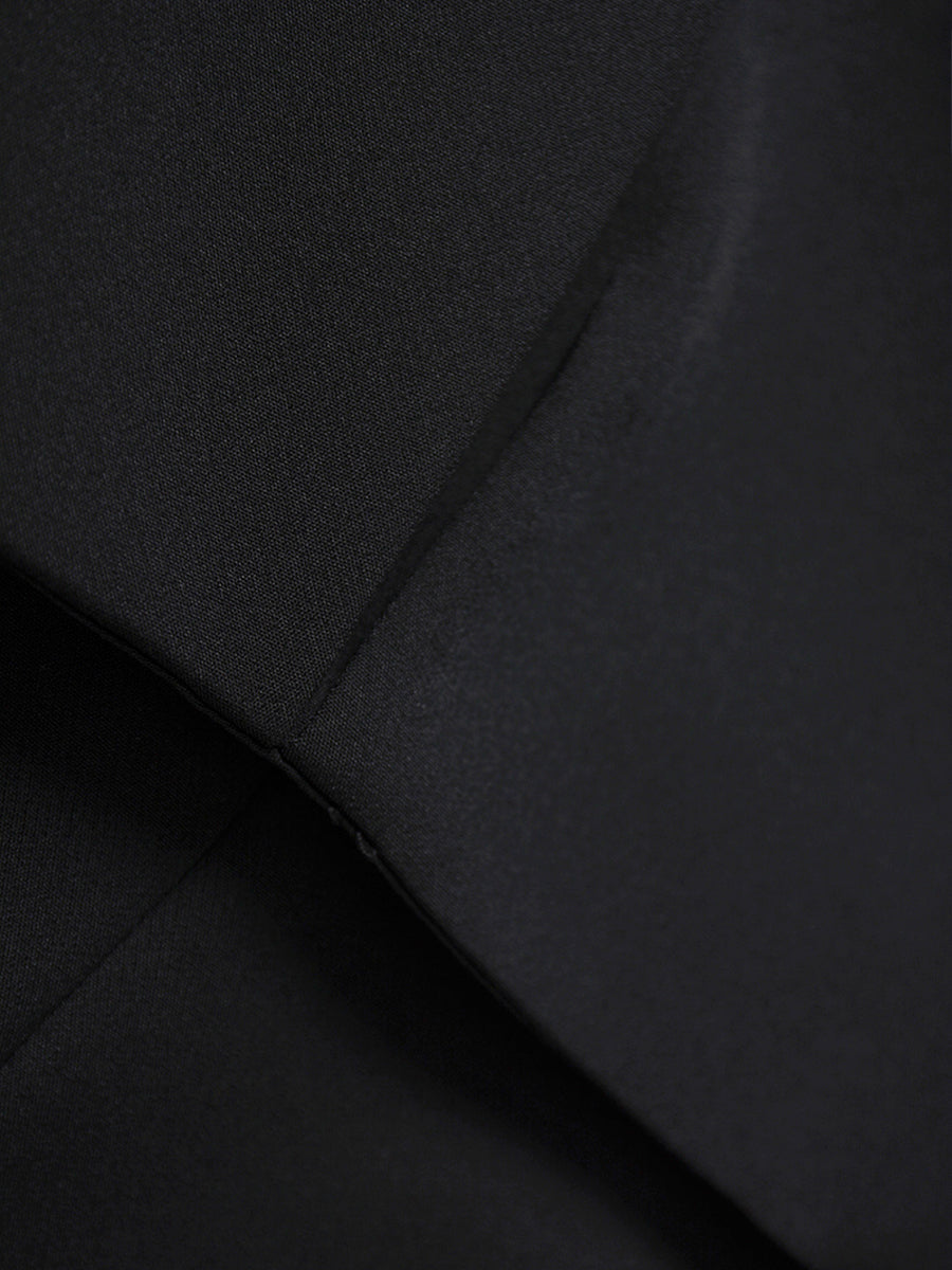 Irregular Long Sleeve Blazer Coat