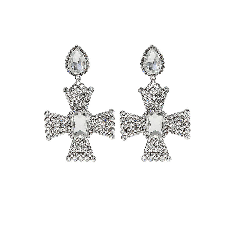 Vintage Elegant Gem Earrings