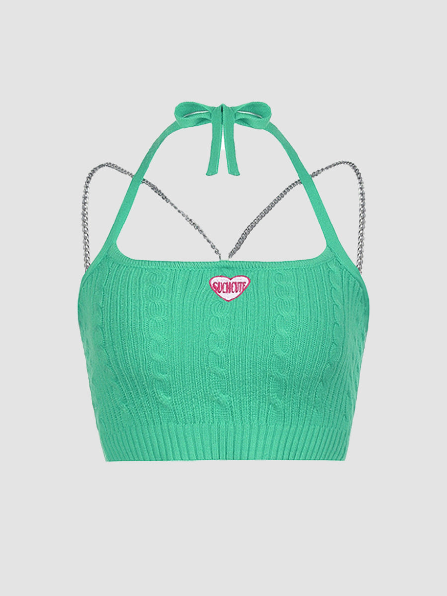 Sexy Hanging Halter Top