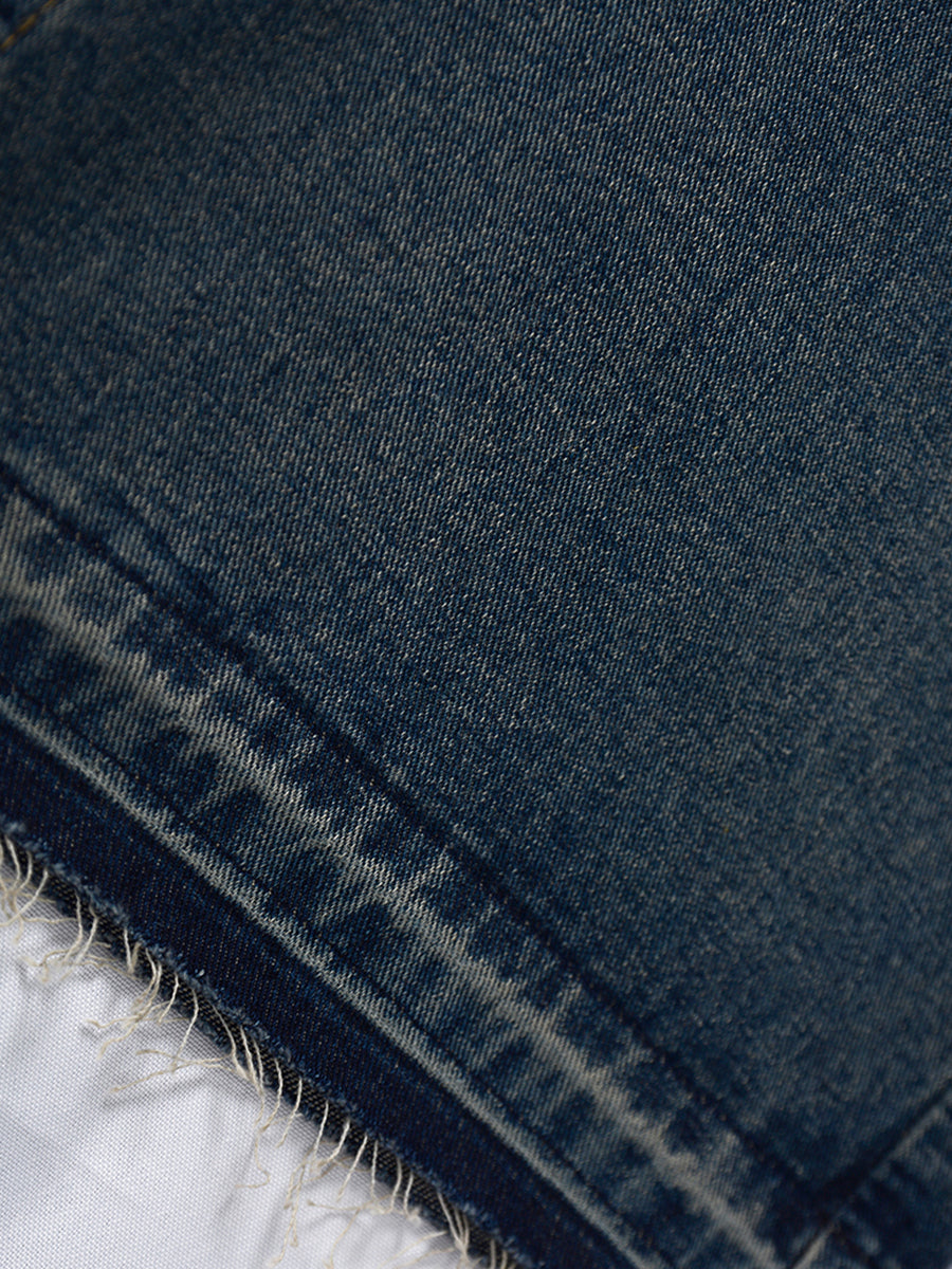 Blue Loose Denim Jeans Pants