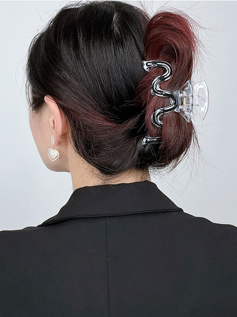 Elegant Plastic Hair Clips