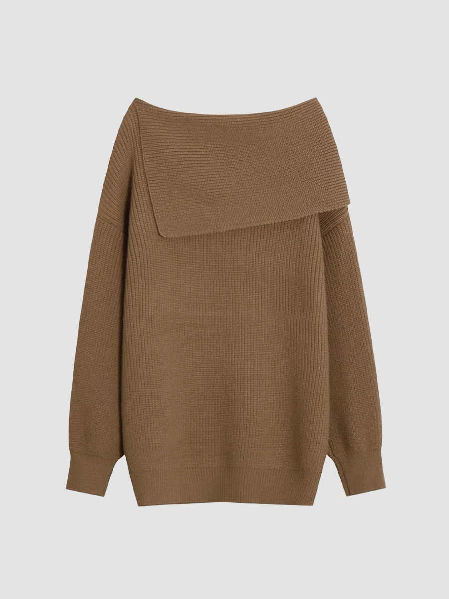 Strapless Knit Sweater Dress with Belt