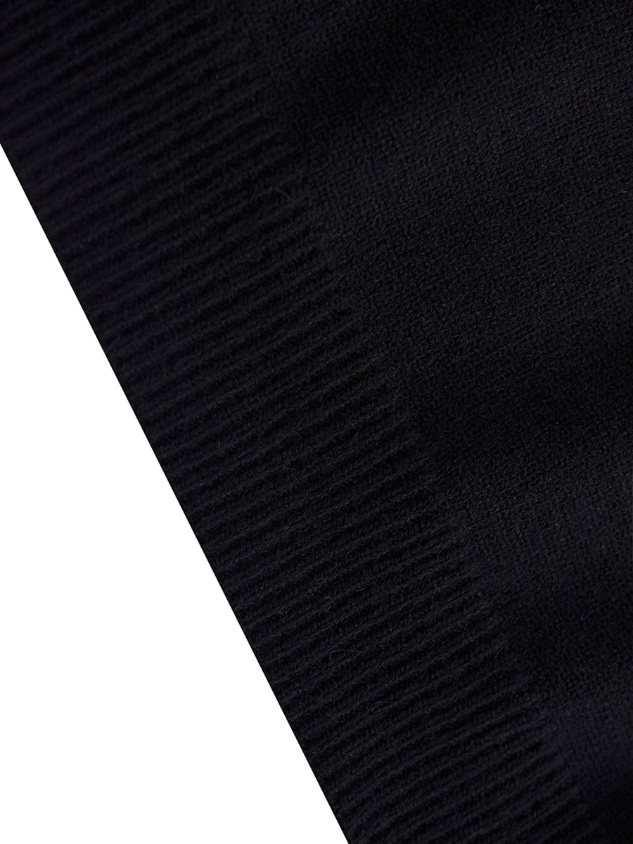 Puppy Pattern Knit Sweater