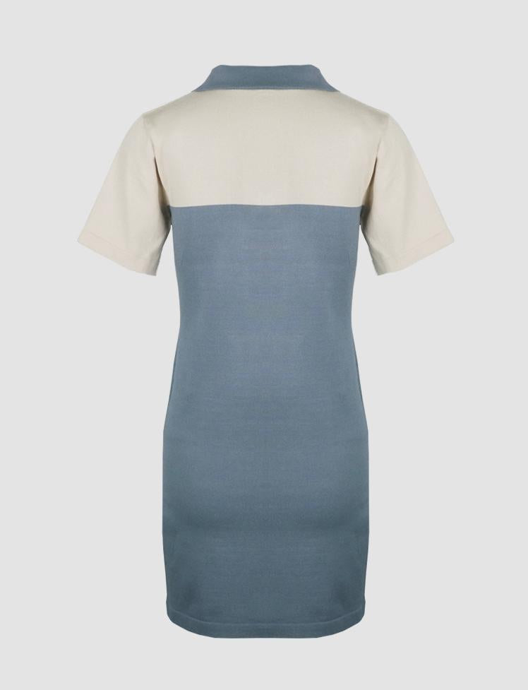 Cut Bear Color Block Dress