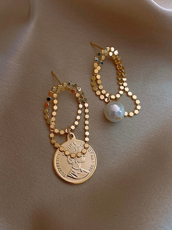 Irregular Roman Earrings