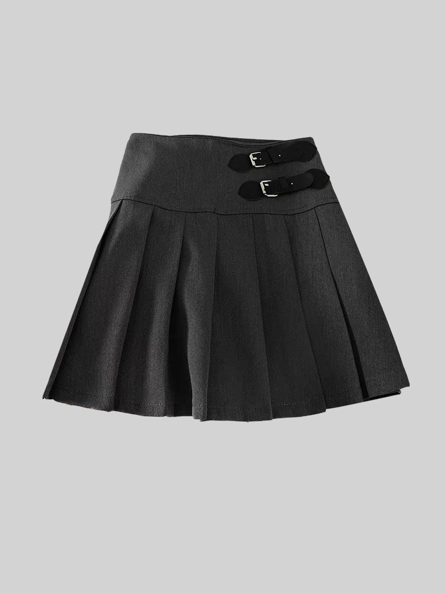 Suit Pleated Skirt