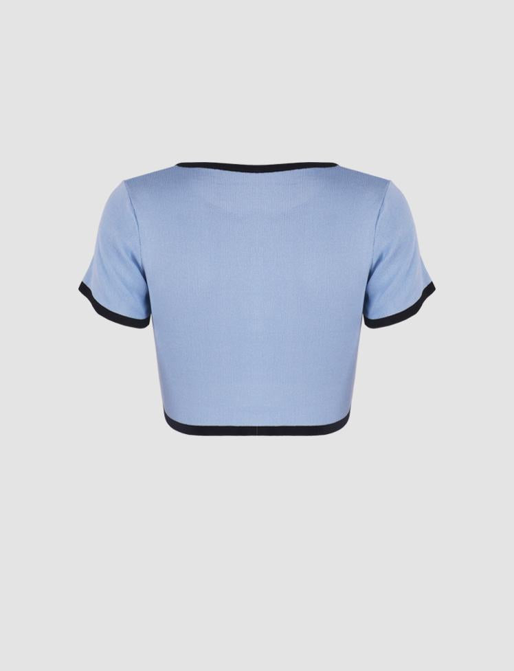 Casual Short Sleeve Top