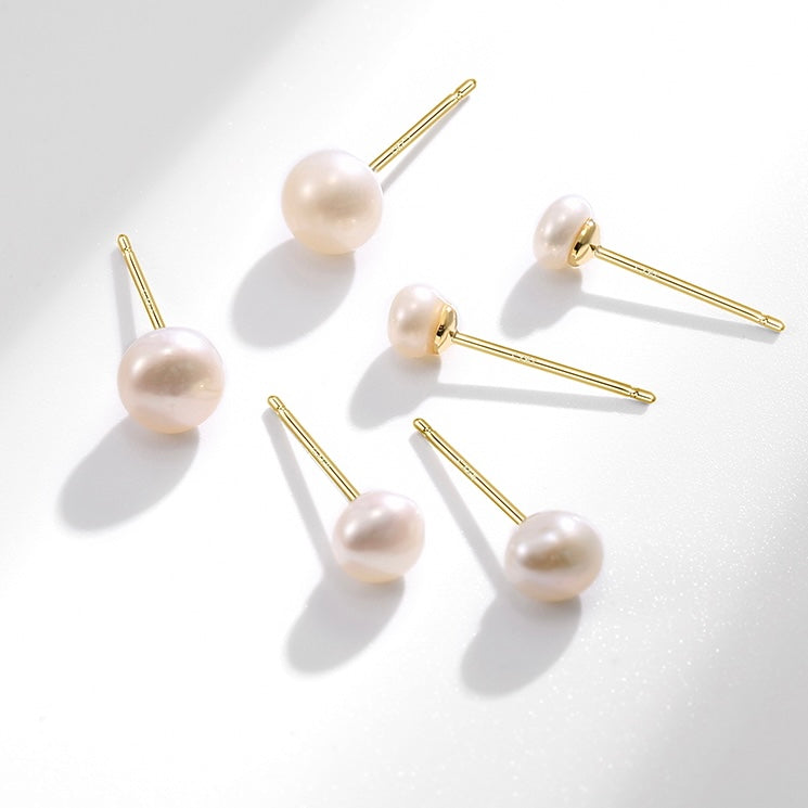 Natural Pearl Earrings