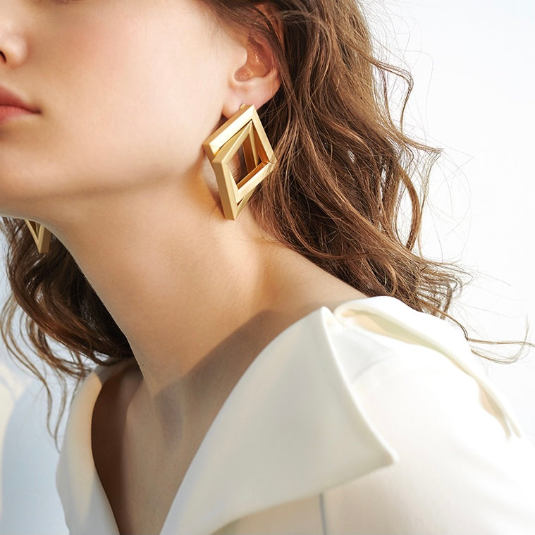 Square Trendy Earrings