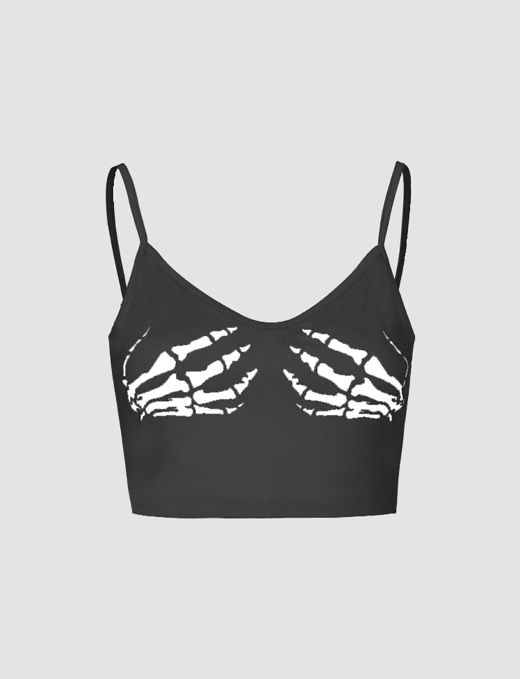 Devil Claw Print Cami Top