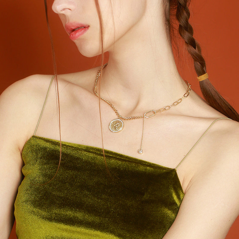 Y2K Vintage Metal Necklace