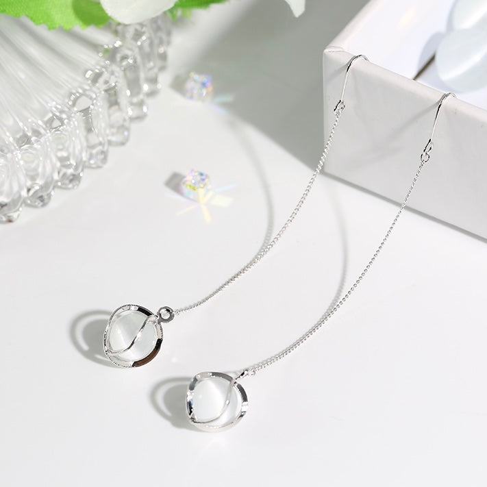 Crystal Dangle Earrings