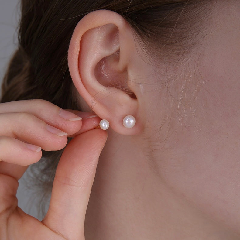 Natural Pearl Earrings