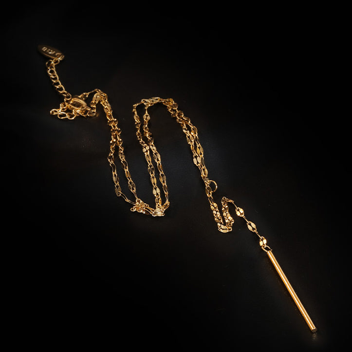 Golden Tassel Necklace