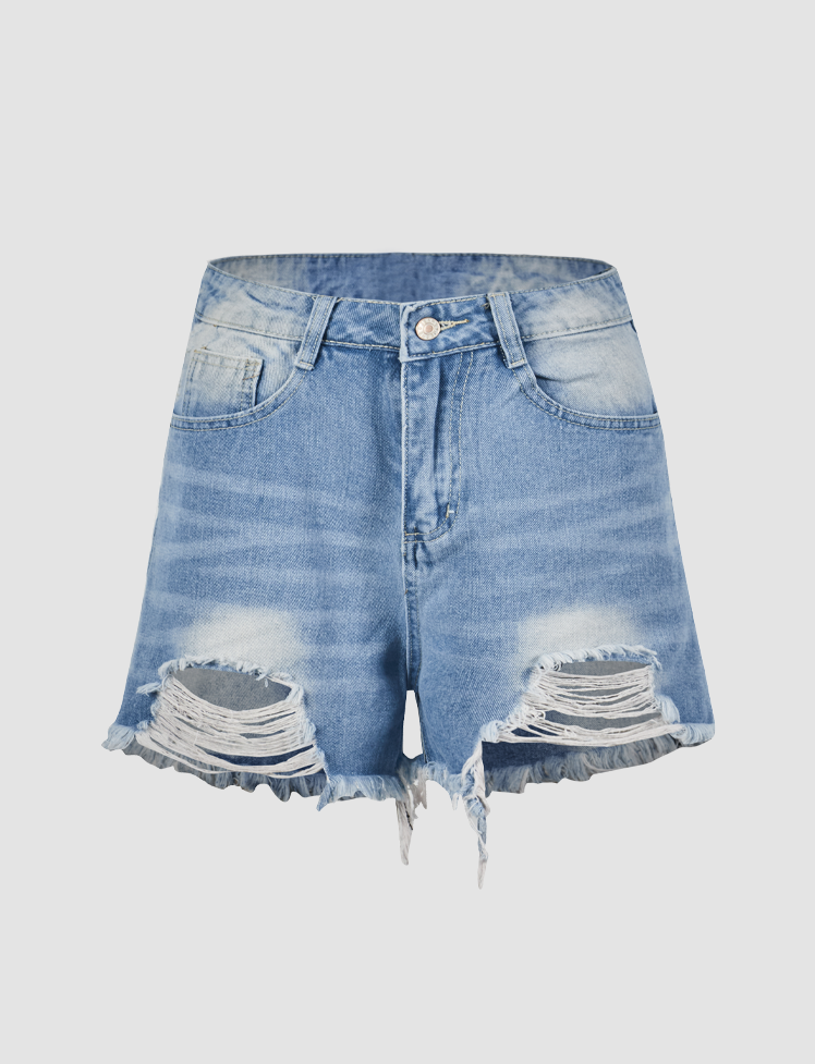 Pocket Mini Cut-off Shorts