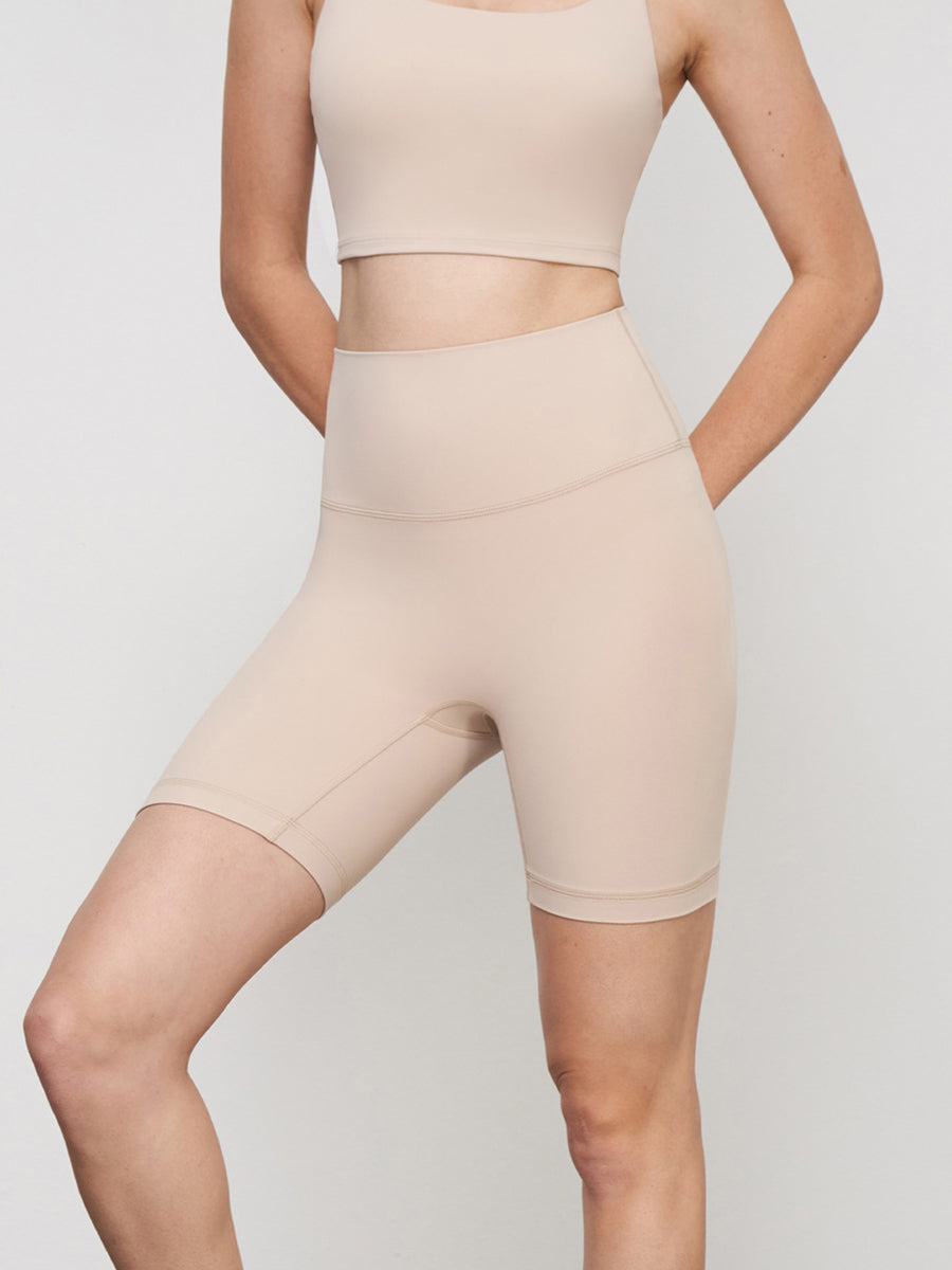 Multicolor Running Shorts for Womens Causal Tummy Control Workout Shorts High Waisted Yoga Capris Shorts