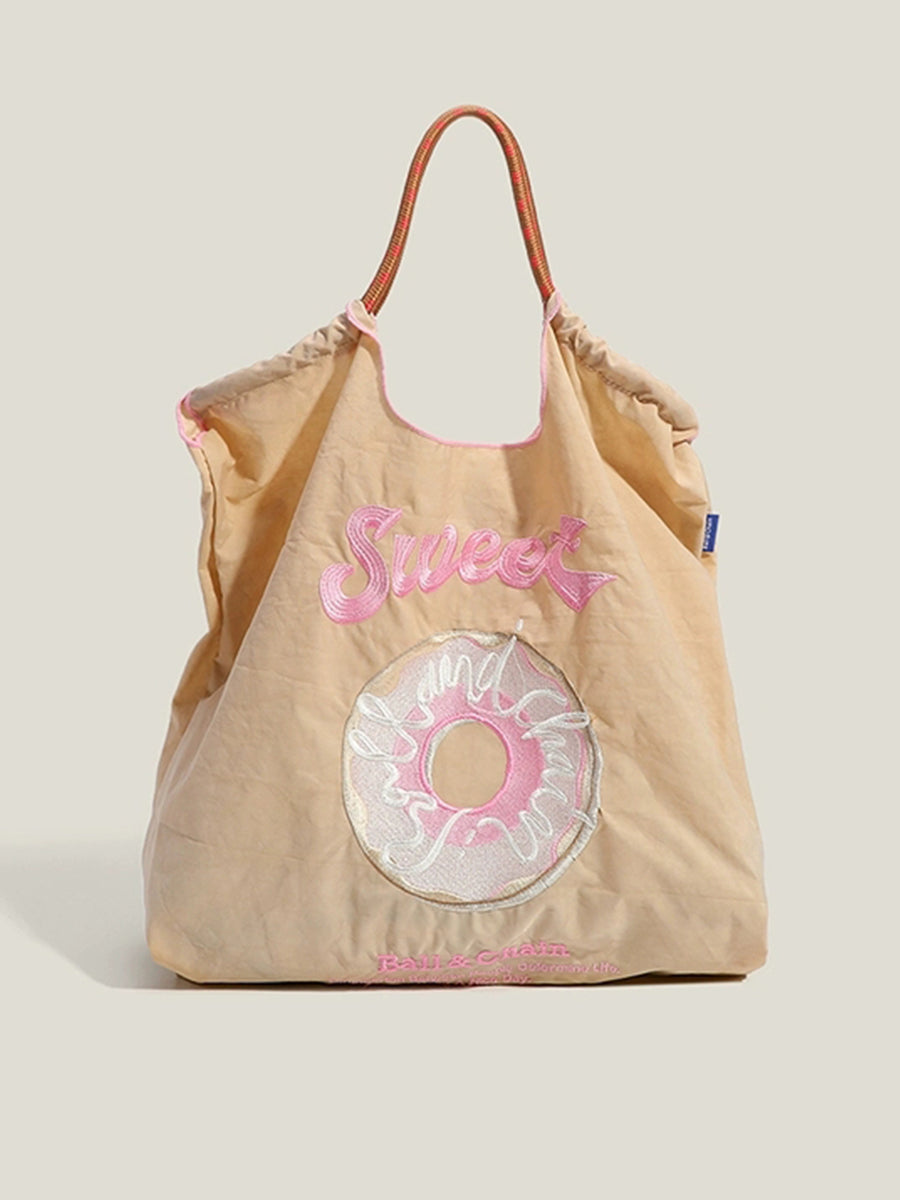 Large and Small Shopping Bag Canvas Bag