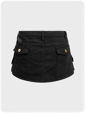 Street Black Bottom Skirt
