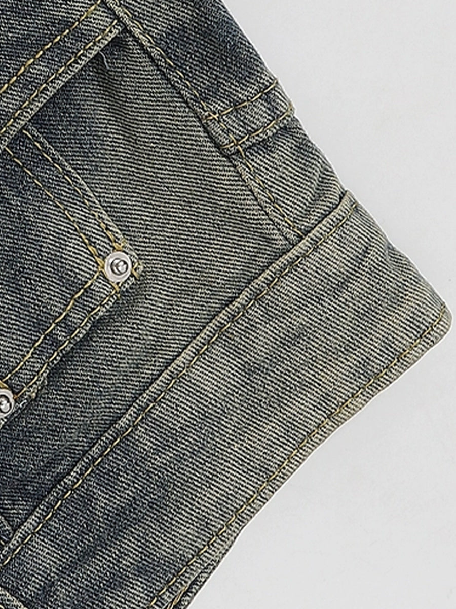Denim Hybrid Flare Blue Jeans