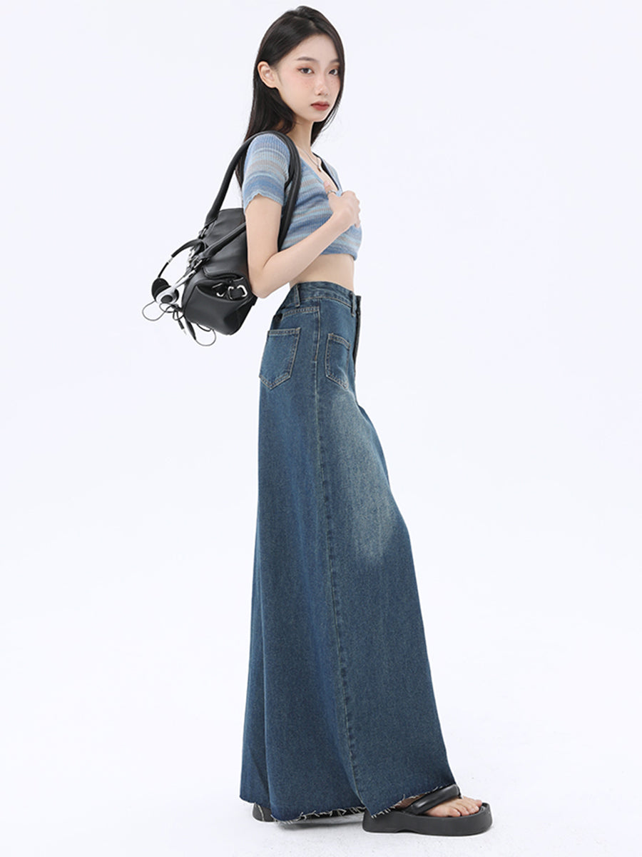 Vintage Dark Loose Jeans