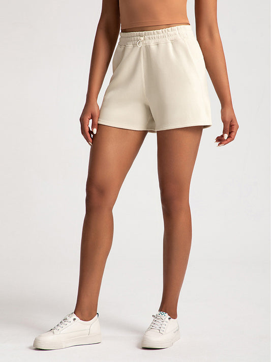 Modal Fabric Casual Sports Shorts Loose High Waisted Shorts