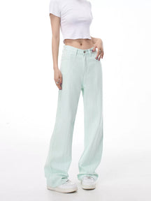 Casual Solid Color Soft Loose Pants