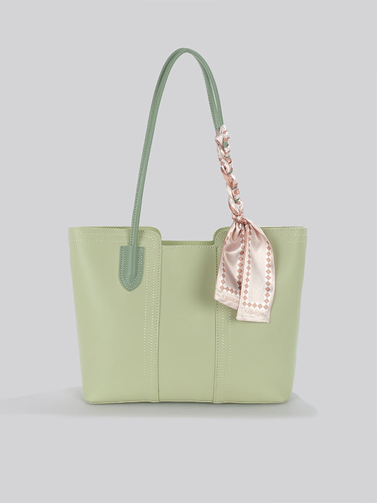 Solid Color Tote Bag
