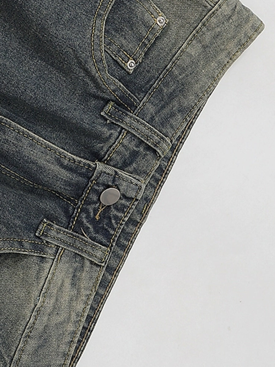 Denim Hybrid Flare Blue Jeans