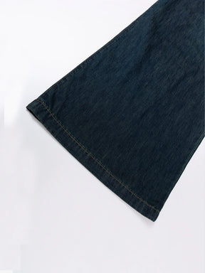 Dark Blue Loose Fit Jeans