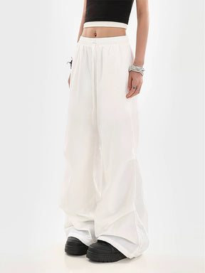 Unisex Quick Dry Loose Casual Drawstring Pants