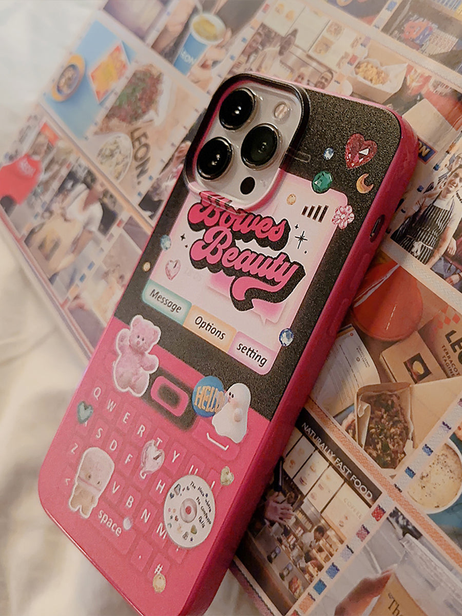 Pink Cell Phone Case for iPhone