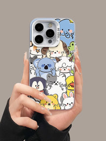 Cute Cartoon Animal Say Yes Cell Phone Case
