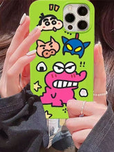 Green Lovely Cartoon Case for iPhone