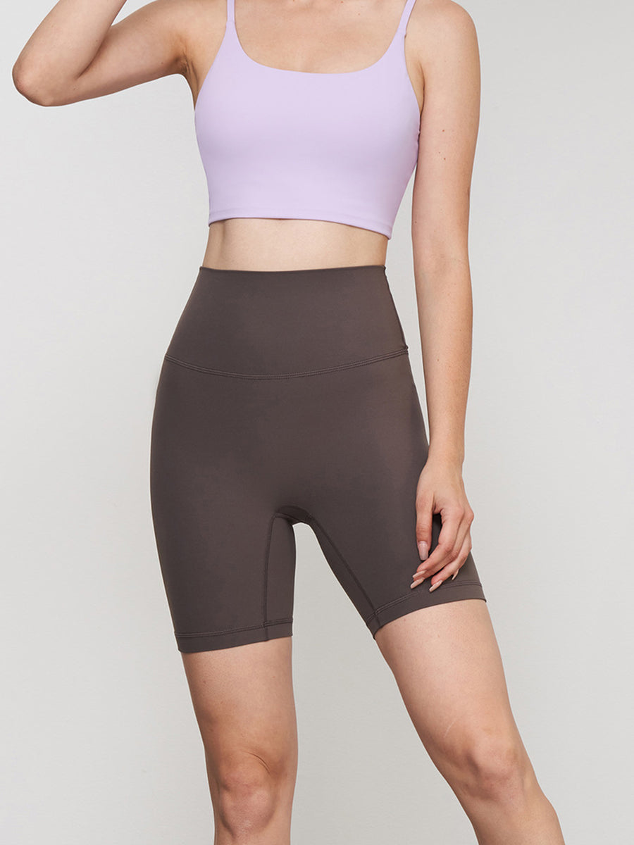 Multicolor Running Shorts for Womens Causal Tummy Control Workout Shorts High Waisted Yoga Capris Shorts