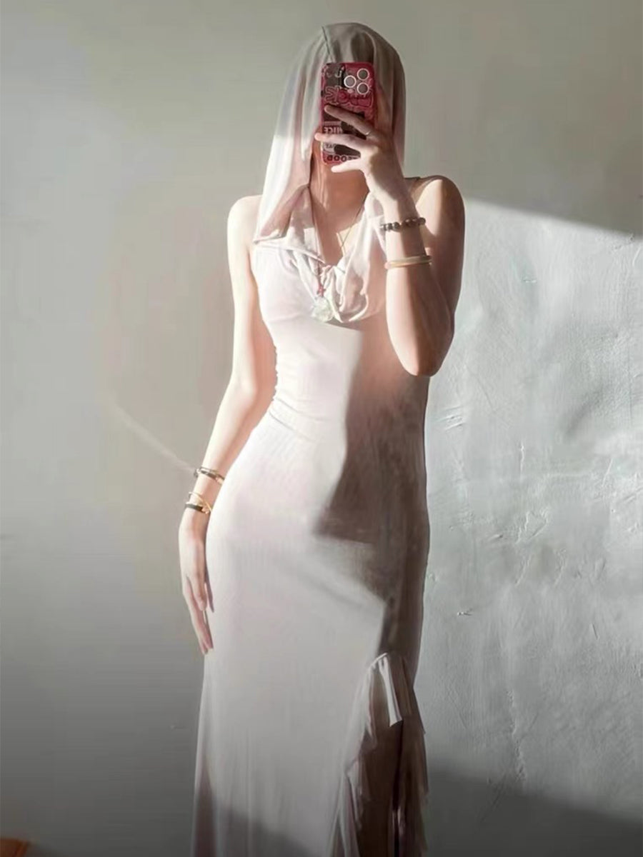 Vintage Sexy Bodycon Long Dress