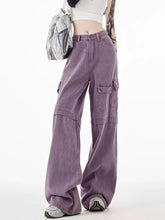 Light Purple Pockets Denim Jeans