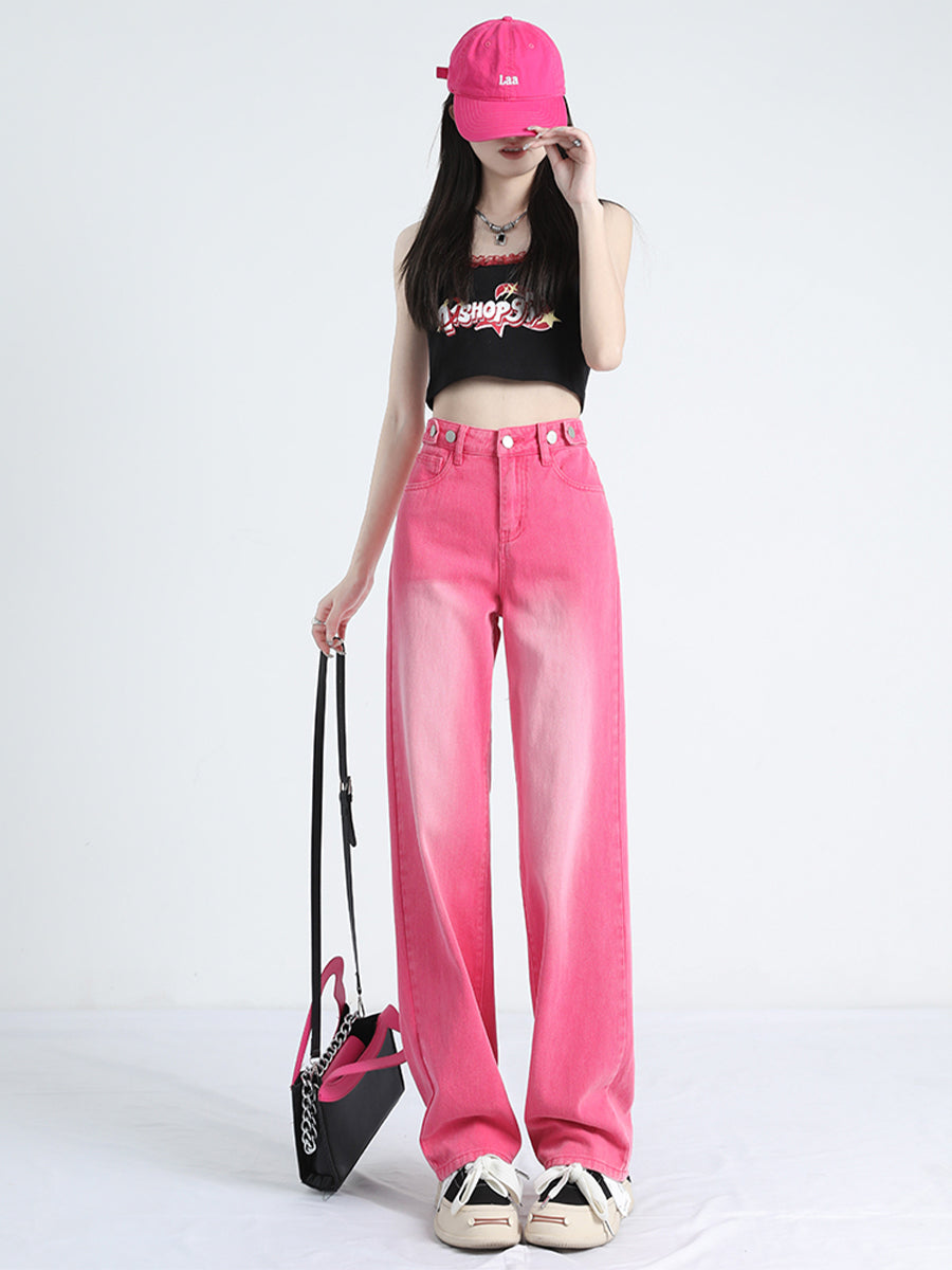 Loose Cool Lyocell Denim Jeans