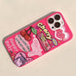 Lovely Pink Cherry Case for iPhone