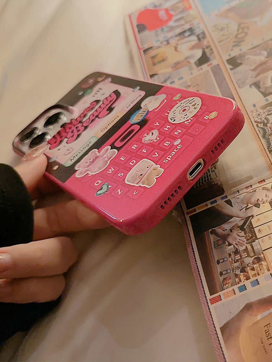 Pink Cell Phone Case for iPhone
