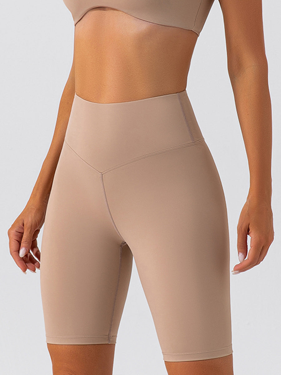 Sports Basic Seamless High Stretch Yoga Exercise Suit With Hollow Out Back Design For Women