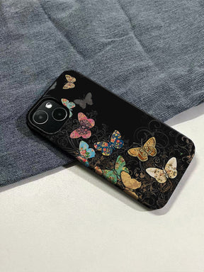 Retro Colorful Butterfly Phone Case