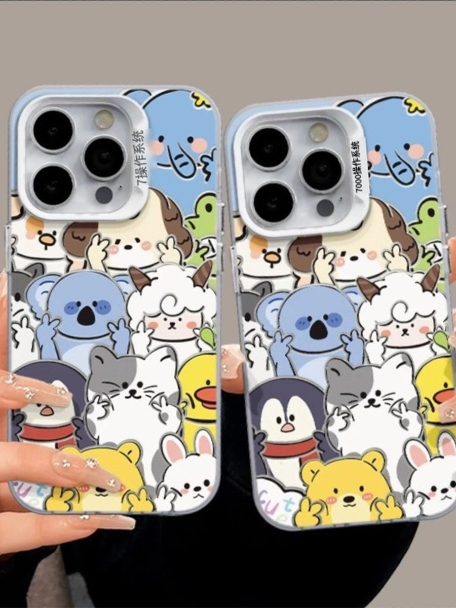 Cute Cartoon Animal Say Yes Cell Phone Case