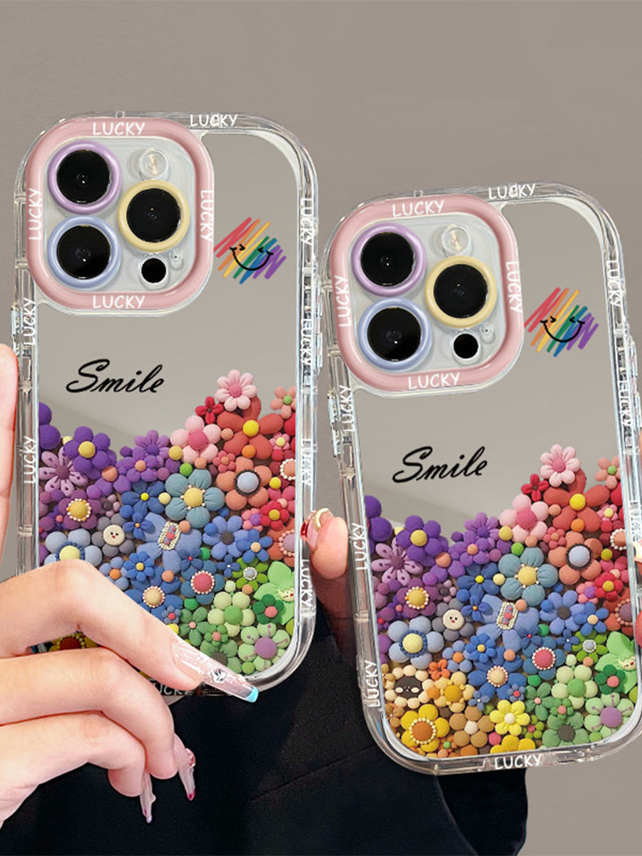 Colorful Mirror Clay Soft Case Phone Case