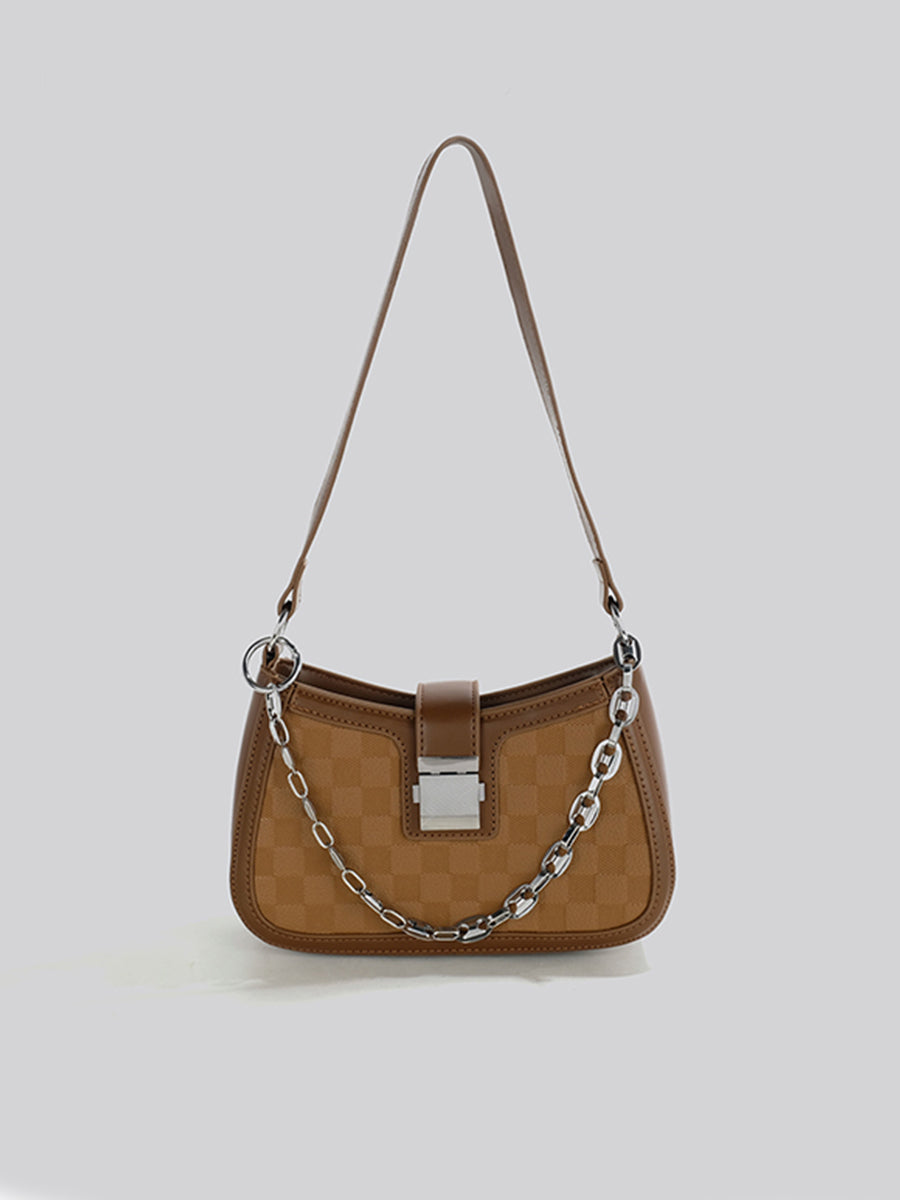 PU Leather Chain Bag