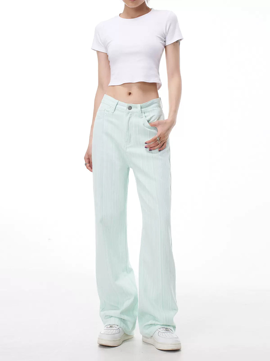 Casual Solid Color Soft Loose Pants