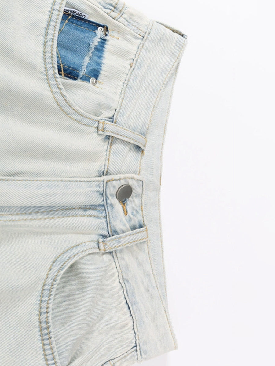 Light Blue Ripped Jeans