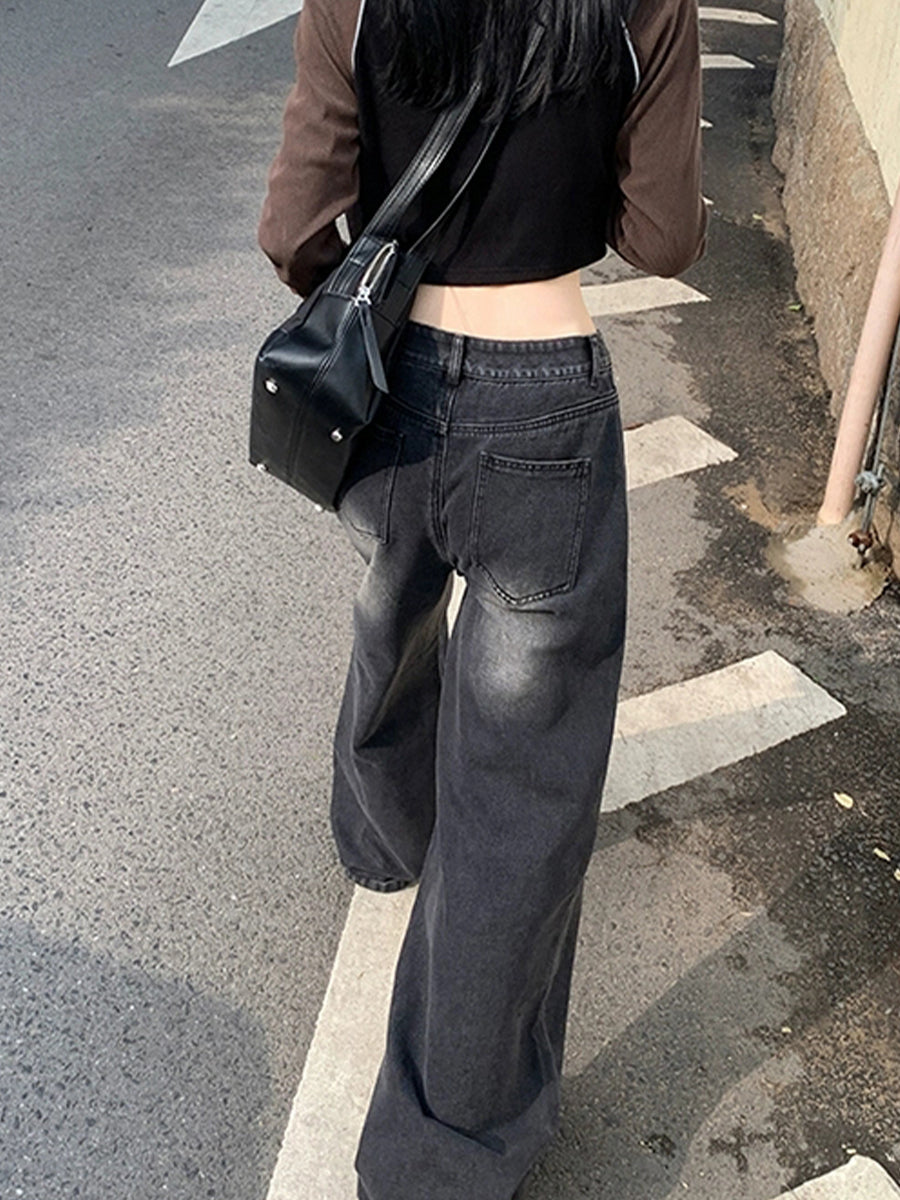 Vintage '90s Straight Jean in Rumi Blue