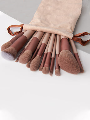 12 PCS Professional Antimicrobial Brush Set